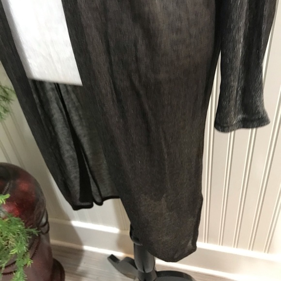 METALLIC KNIT CARDIGAN - Picture 4 of 5